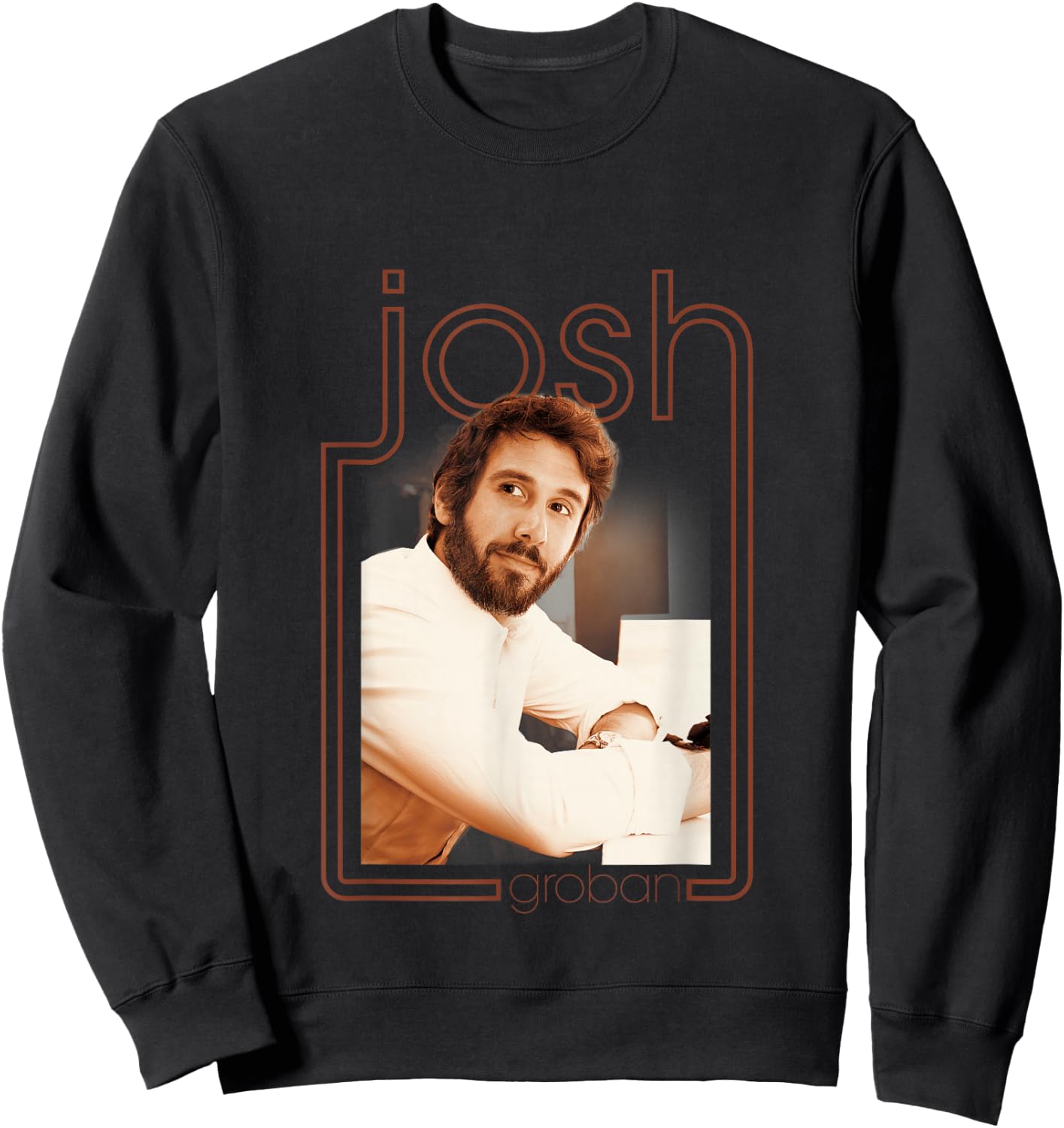 Josh Groban Official Harmony Photo Black Sweatshirt - Sweatshirt | Black
