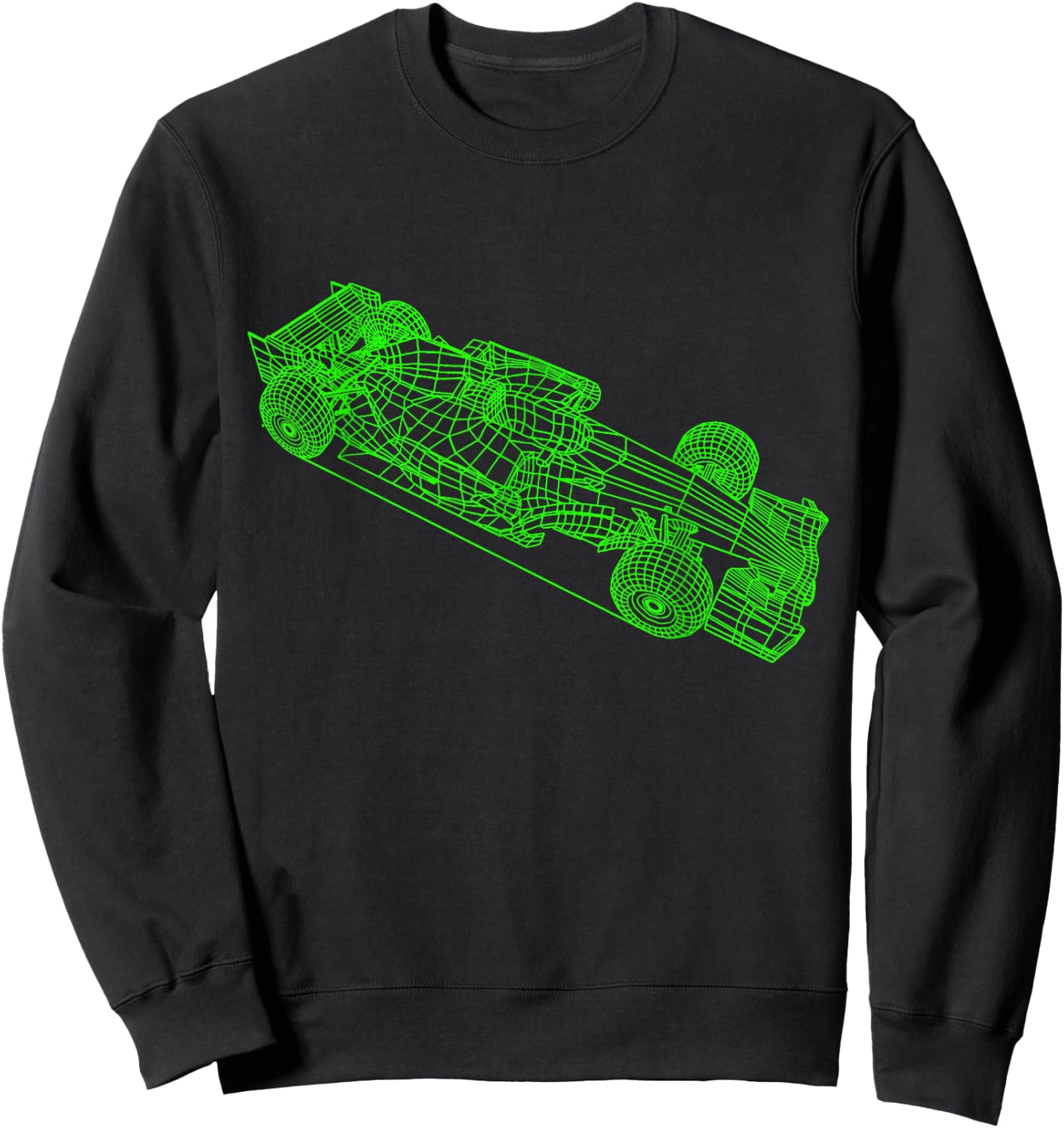 Racing Car Racing Car Motorsport Car Racing Sweatshirt - Sweatshirt | Black