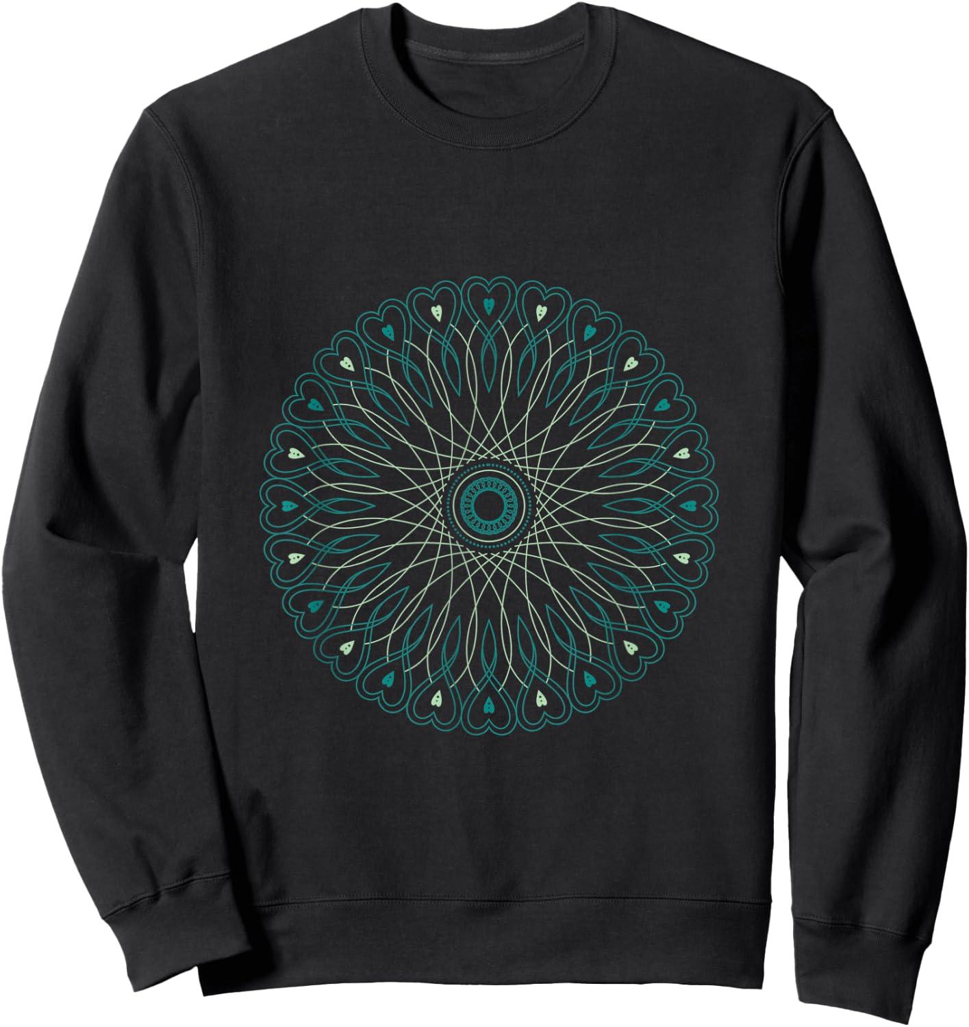 Dawali Hindu Mandala Sweatshirt - Sweatshirt | Black