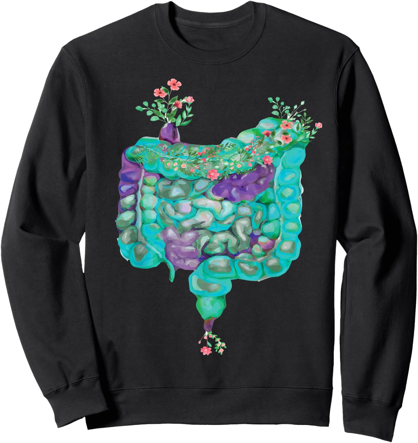 Gastroenterologist Gastro Team Doctor Gastroenterology Nurse Sweatshirt - Sweatshirt | Black