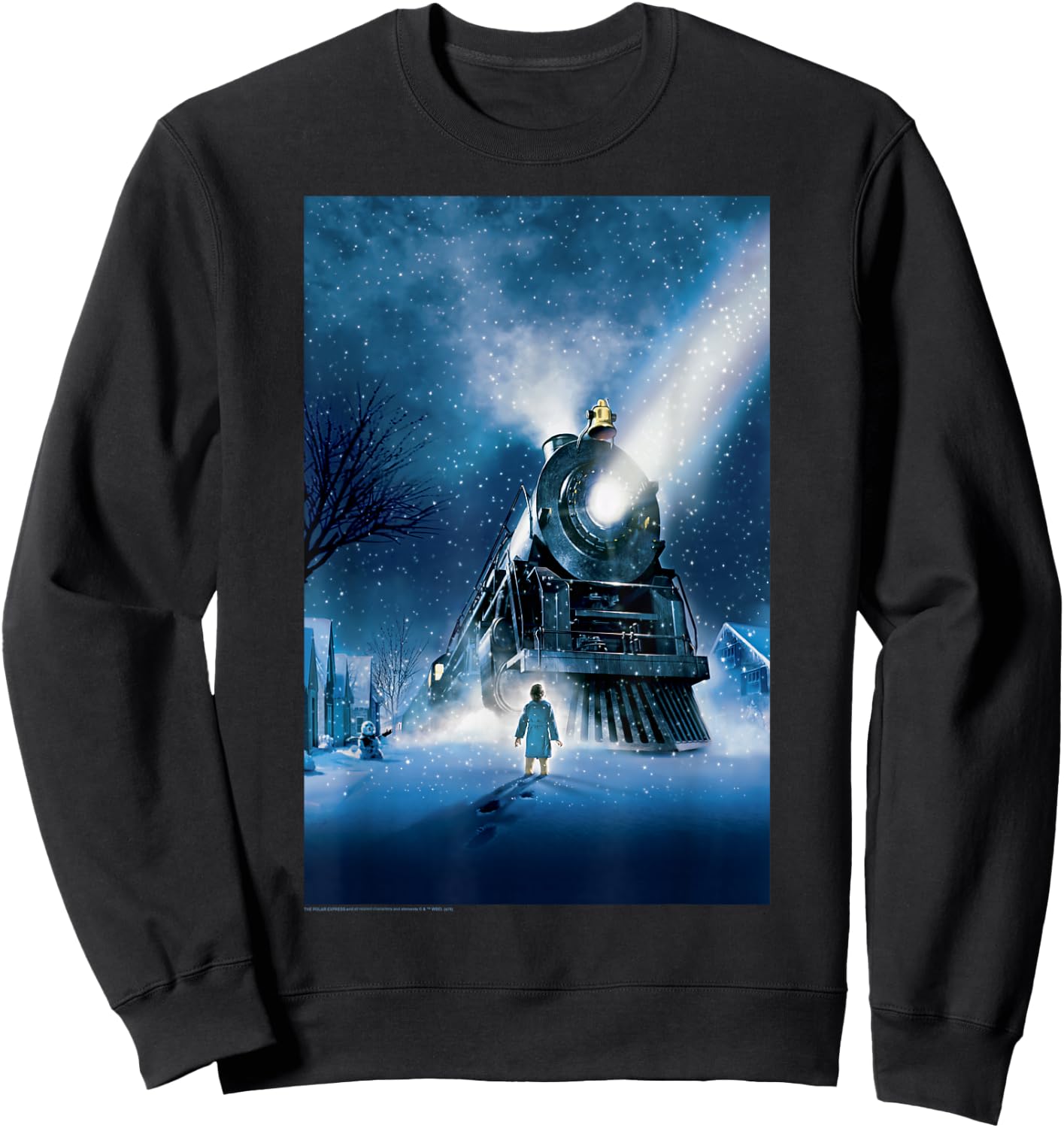The Polar Express Poster Sweatshirt - Sweatshirt | Black