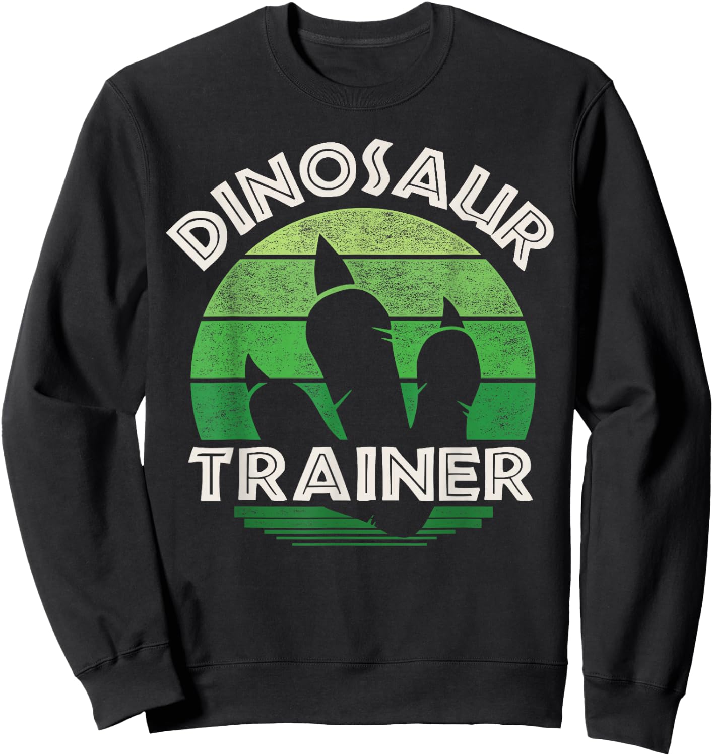 Dinosaur Trainer Funny Dinosaur Paw Sweatshirt - Sweatshirt | Black