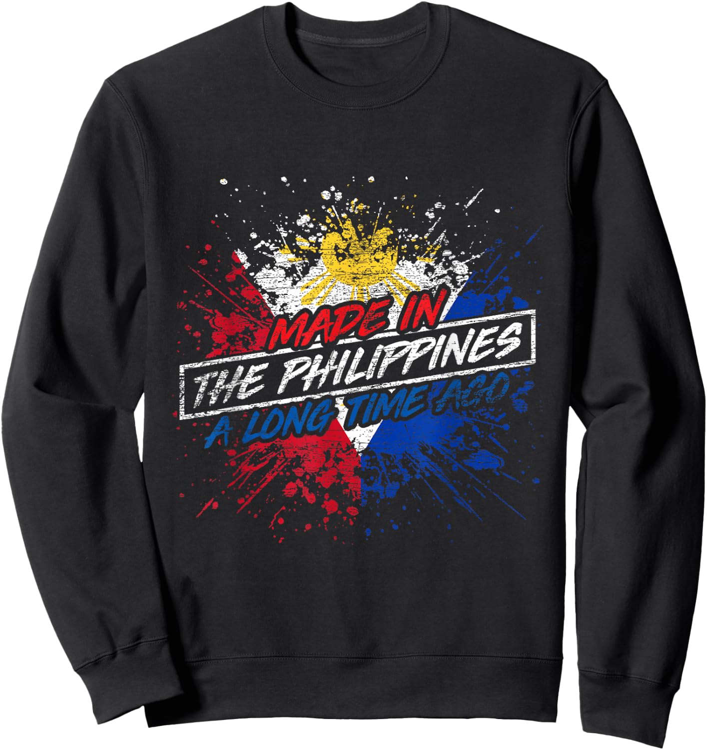 Made In The Philippines Sweatshirt - Sweatshirt | Black