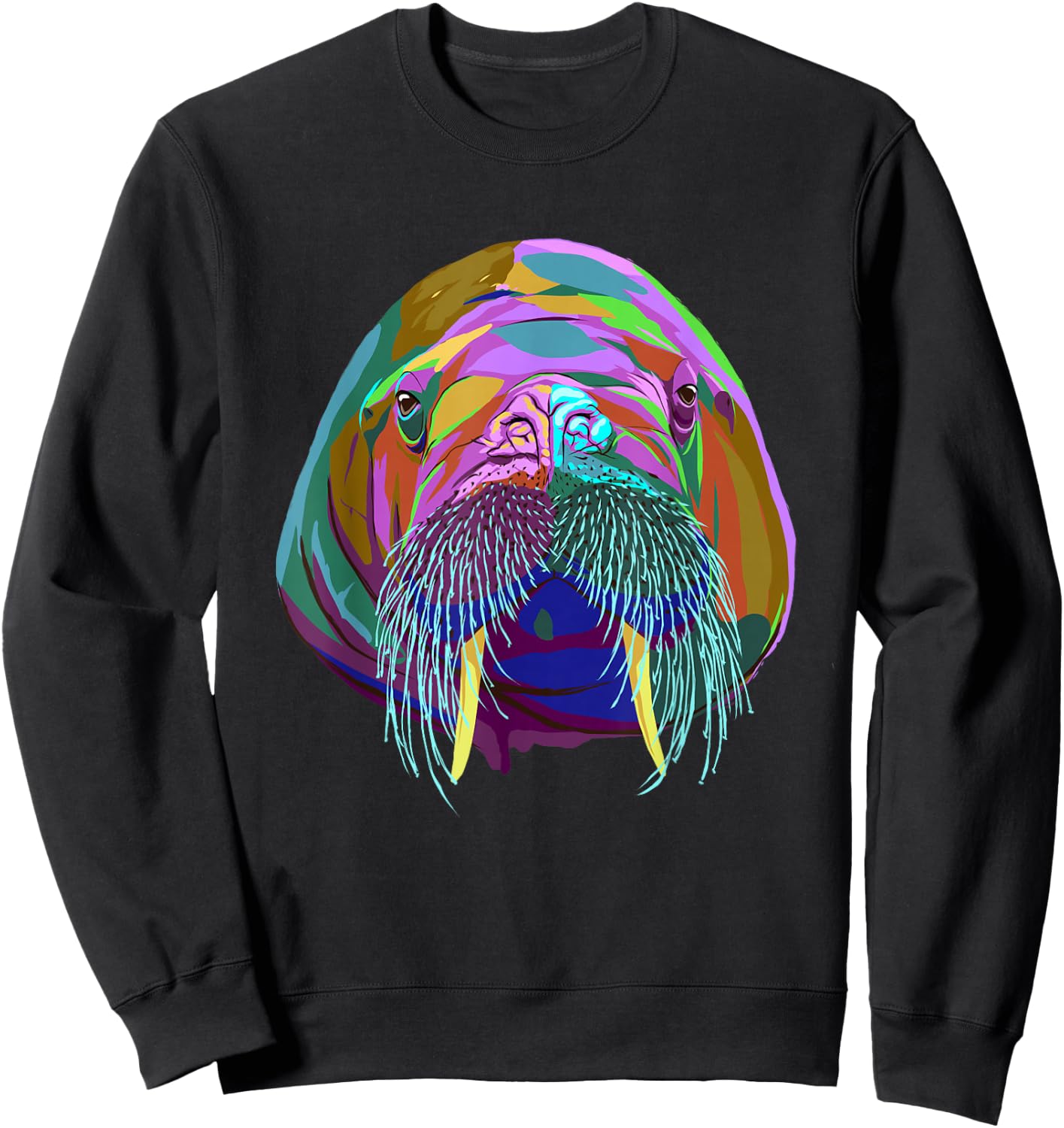 Splash Walrus Sweatshirt - Sweatshirt | Black