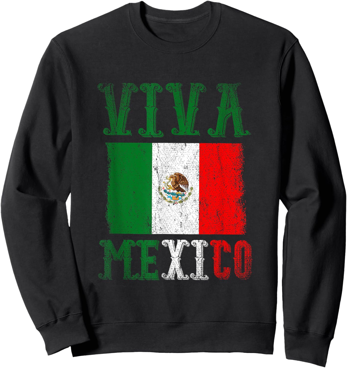 Long live Mexico Sweatshirt - Sweatshirt | Black
