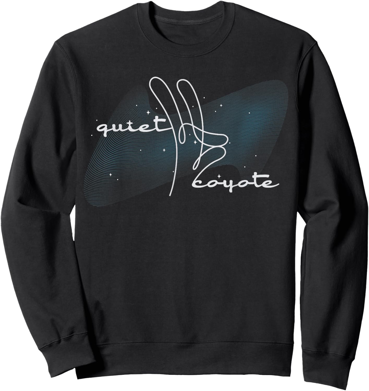 Disney PIXAR Soul Jerry Quiet Coyote Sweatshirt - Sweatshirt | Black