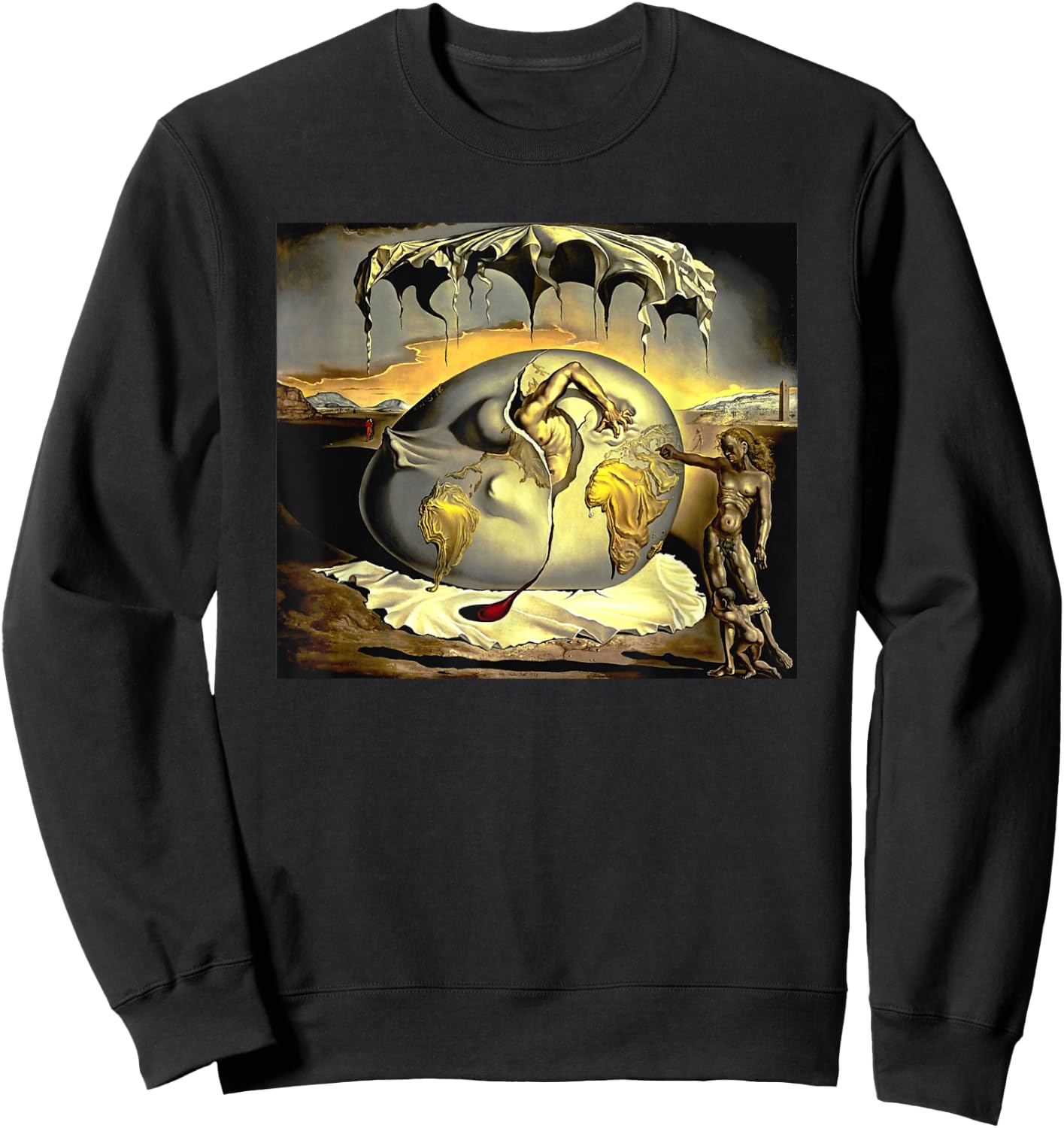 Famous Painting Illustration. Sweatshirt - Sweatshirt | Black