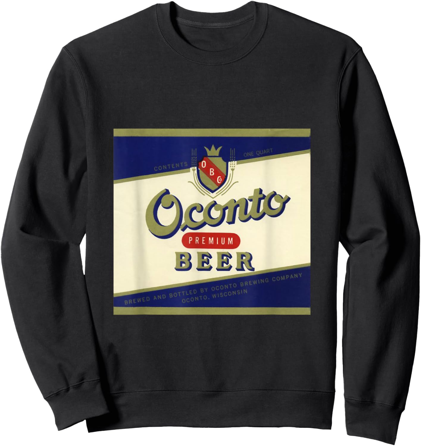 Oconto Beer Sweatshirt - Sweatshirt | Black