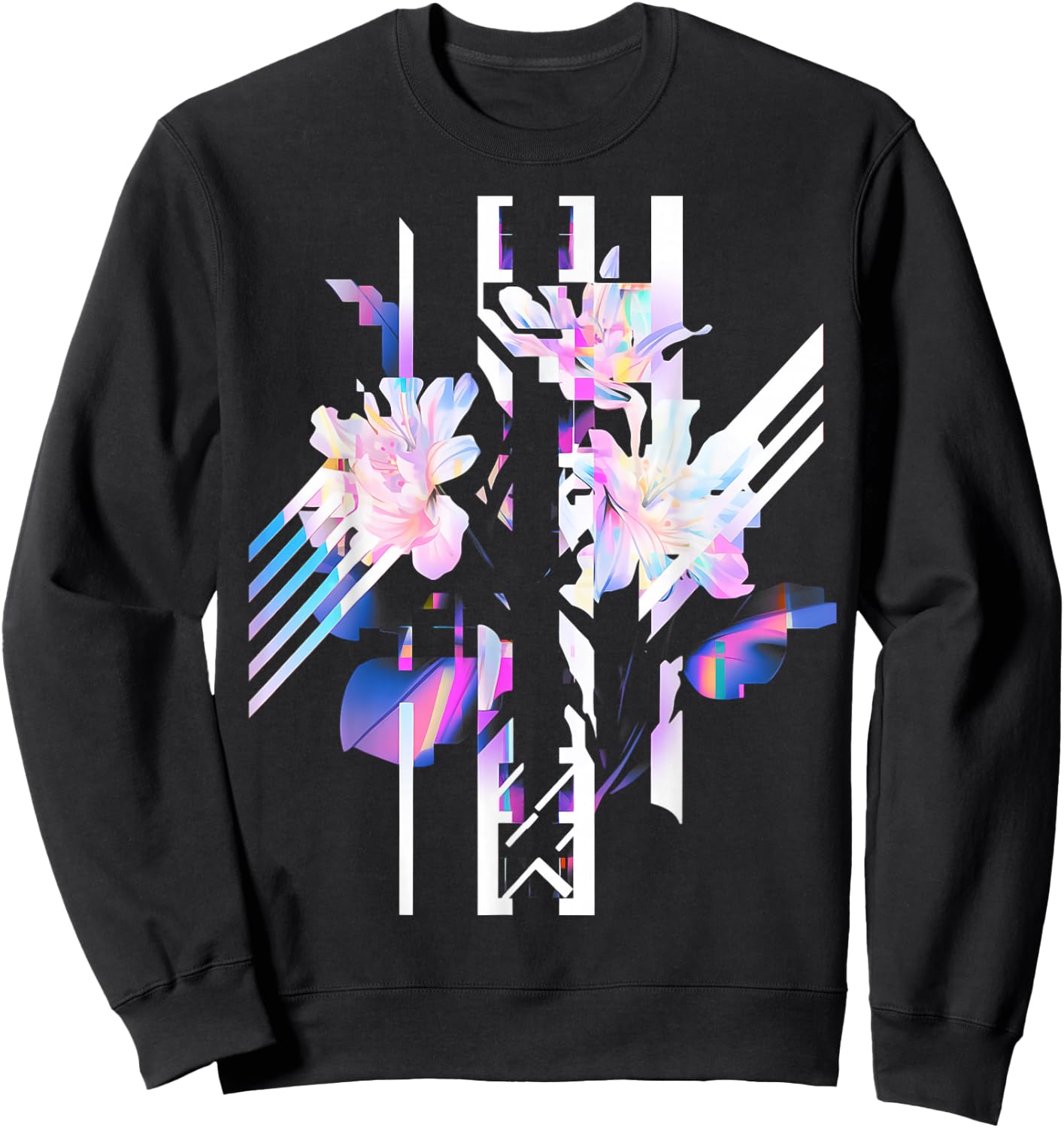 Futuristic Techwear Japanese Cyberpunk | Harajuku Streetwear Sweatshirt - Sweatshirt | Black