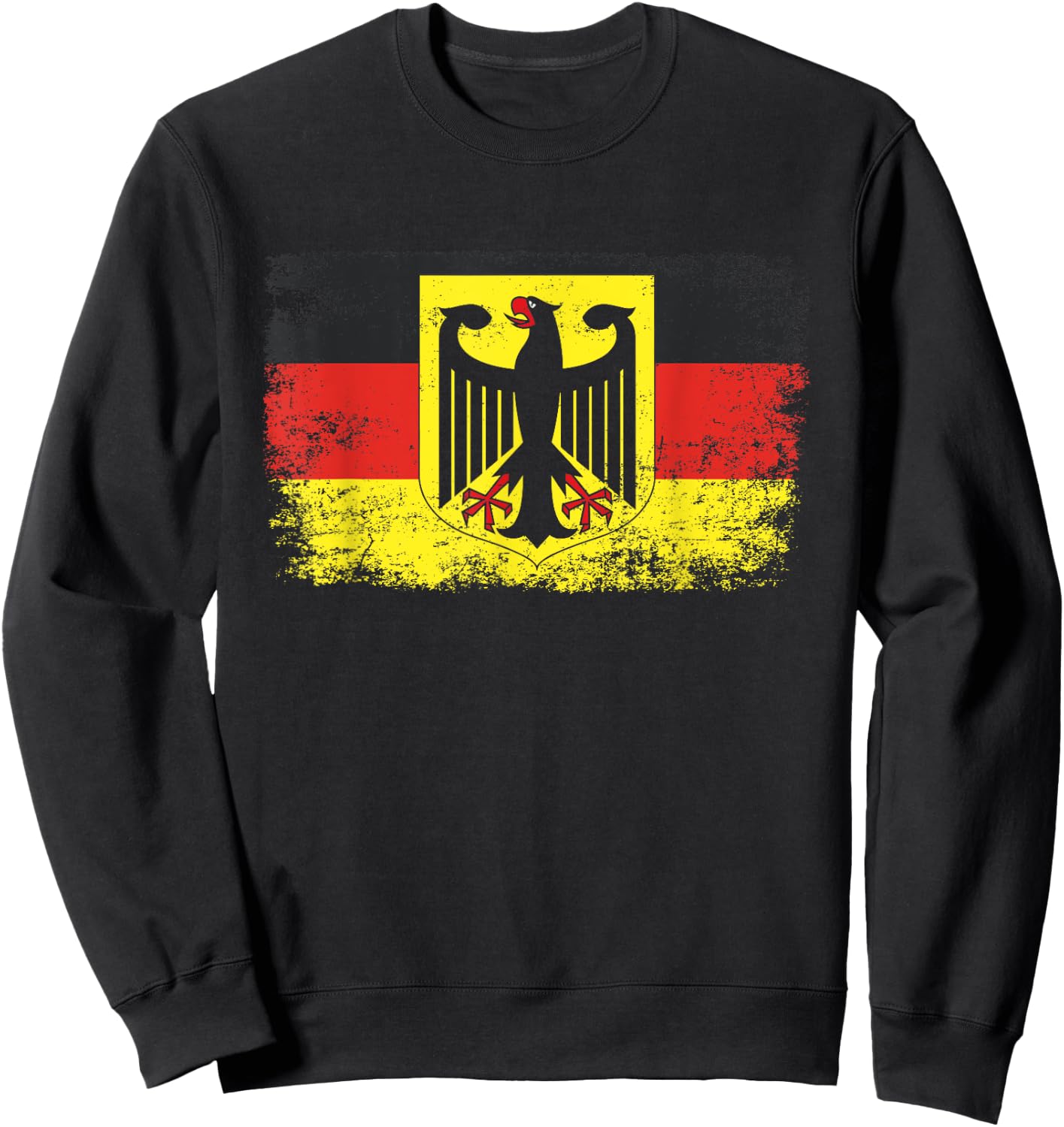 German Deutschland Eagle Bird Germany GER Country Gift Sweatshirt - Sweatshirt | Black