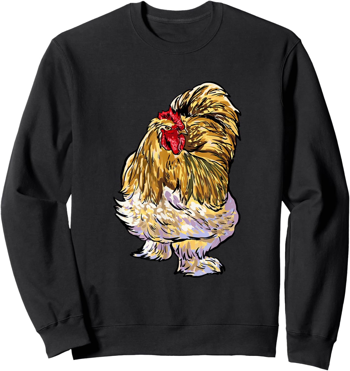 Cochin Chicken Lovers Sweatshirt - Sweatshirt | Black