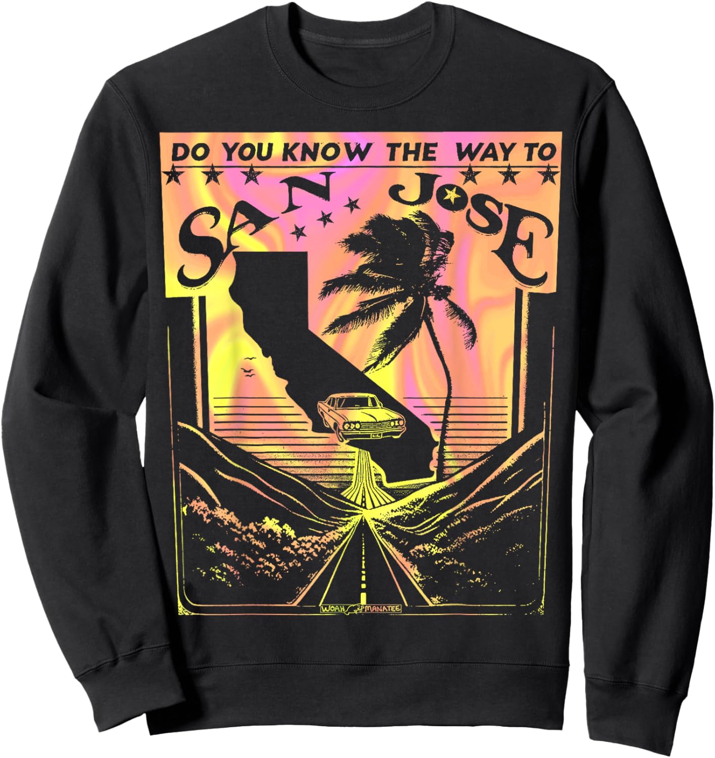 Do You Know the Way to San Jose? Sweatshirt - Sweatshirt | Black