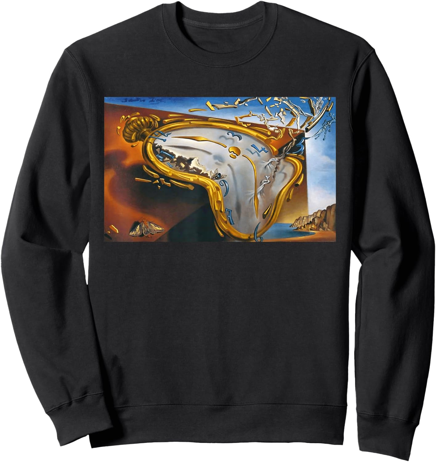 Famous Painting Illustration. Sweatshirt - Sweatshirt | Black