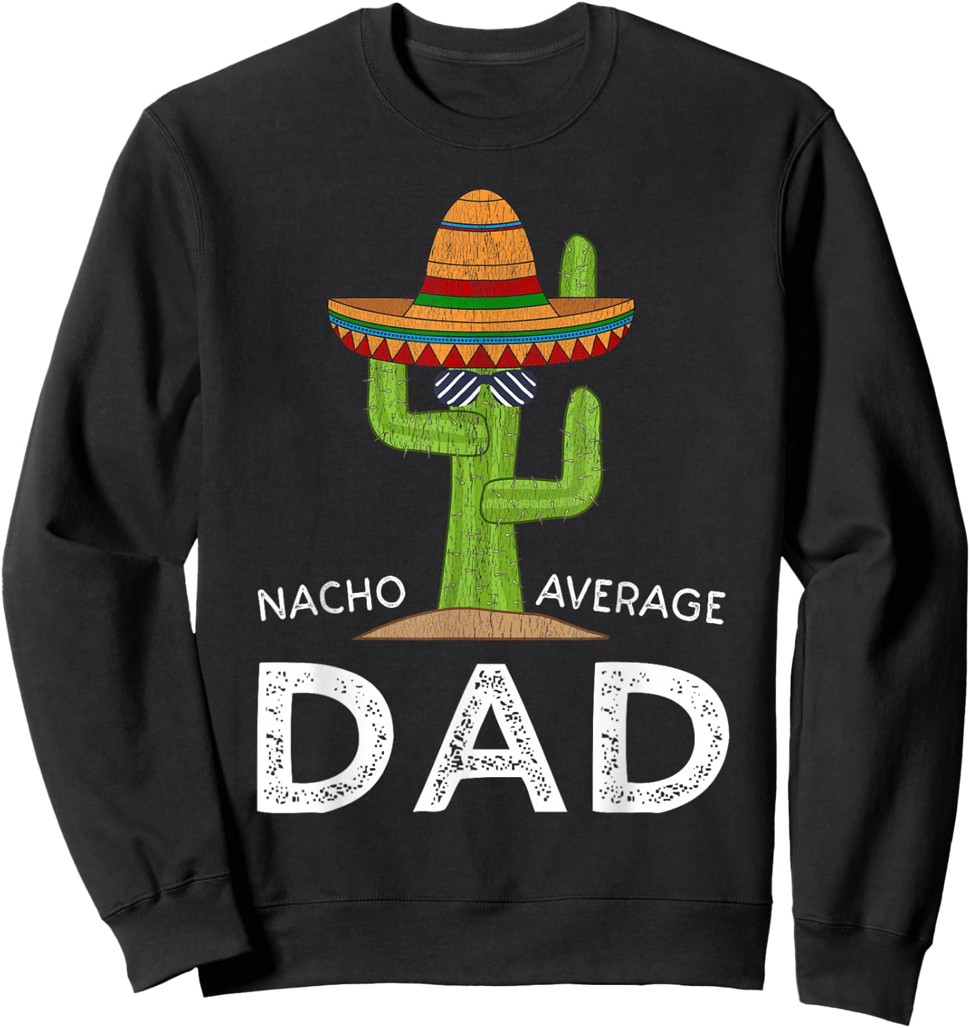 Fun Hilarious Dad Joke | Funny Saying Dad Humor Sweatshirt - Sweatshirt | Black