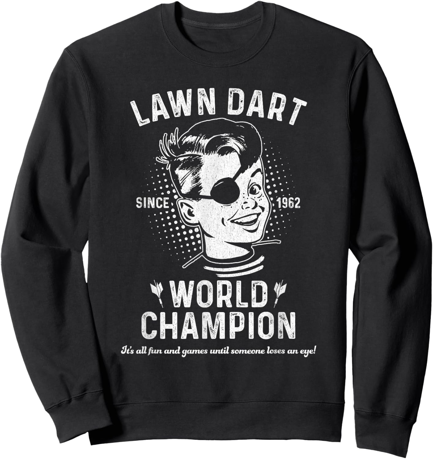 Lawn Dart World Champion Sweatshirt - Sweatshirt | Black