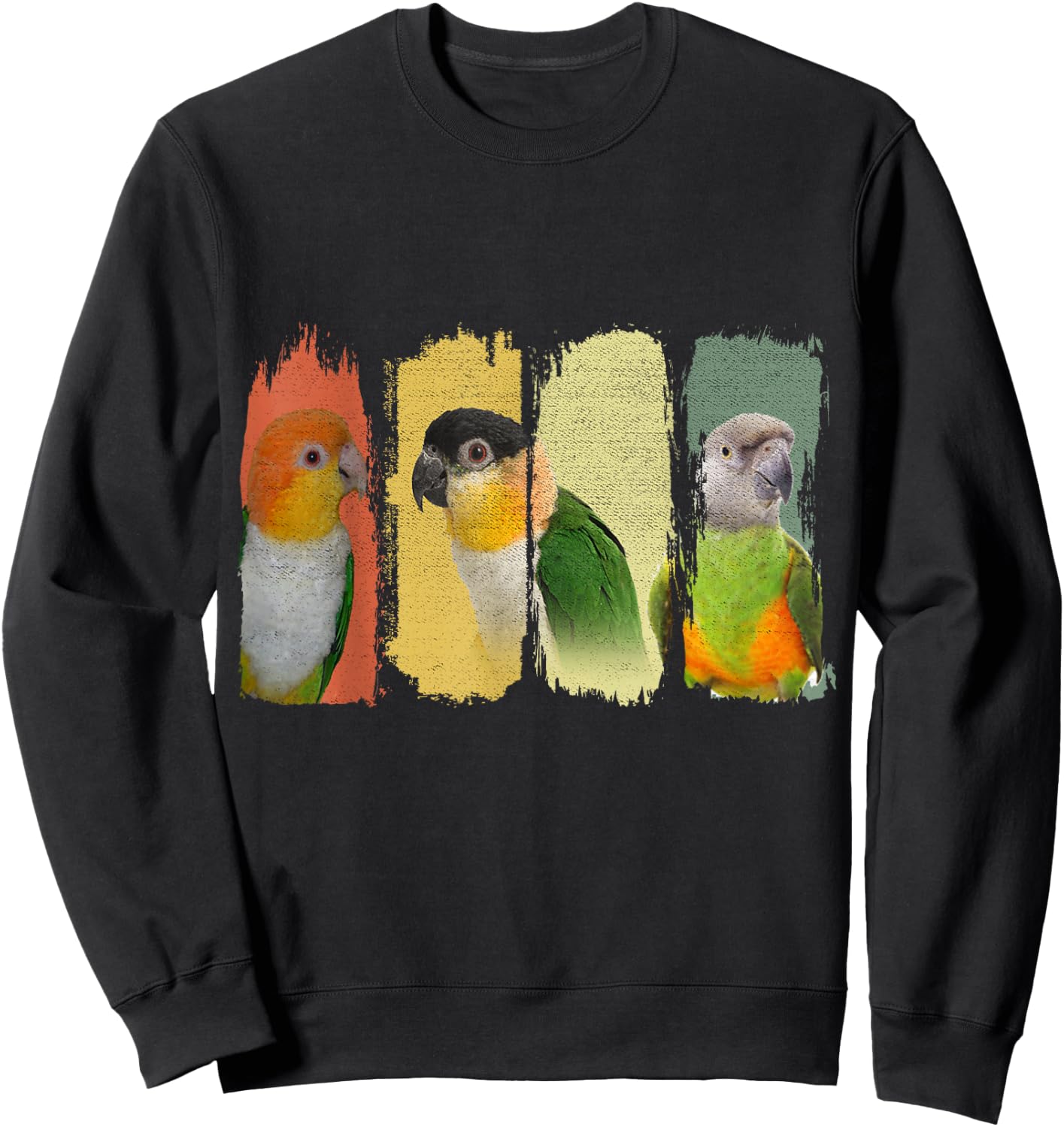 Caique Parrot Sweatshirt - Sweatshirt | Black