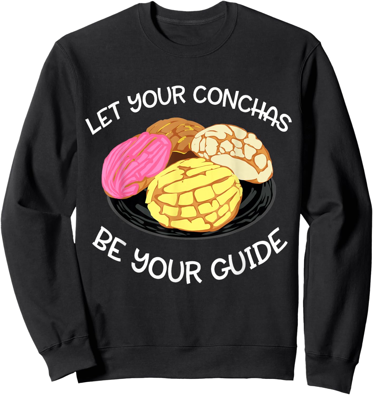 Concha Conchas Sweatshirt - Sweatshirt | Black
