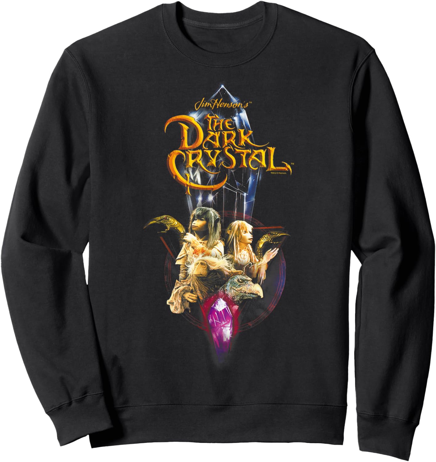 The Dark Crystal Crystal Quest Sweatshirt - Sweatshirt | Black
