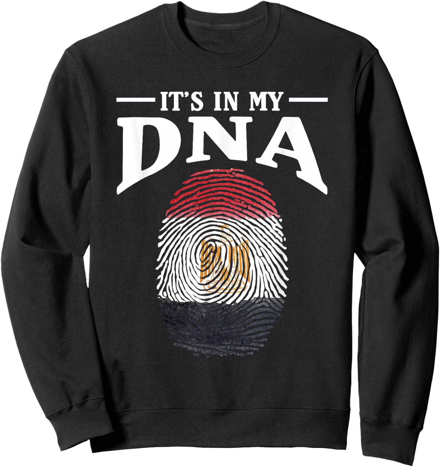 Its in my DNA Egypt Sweatshirt - Sweatshirt | Black