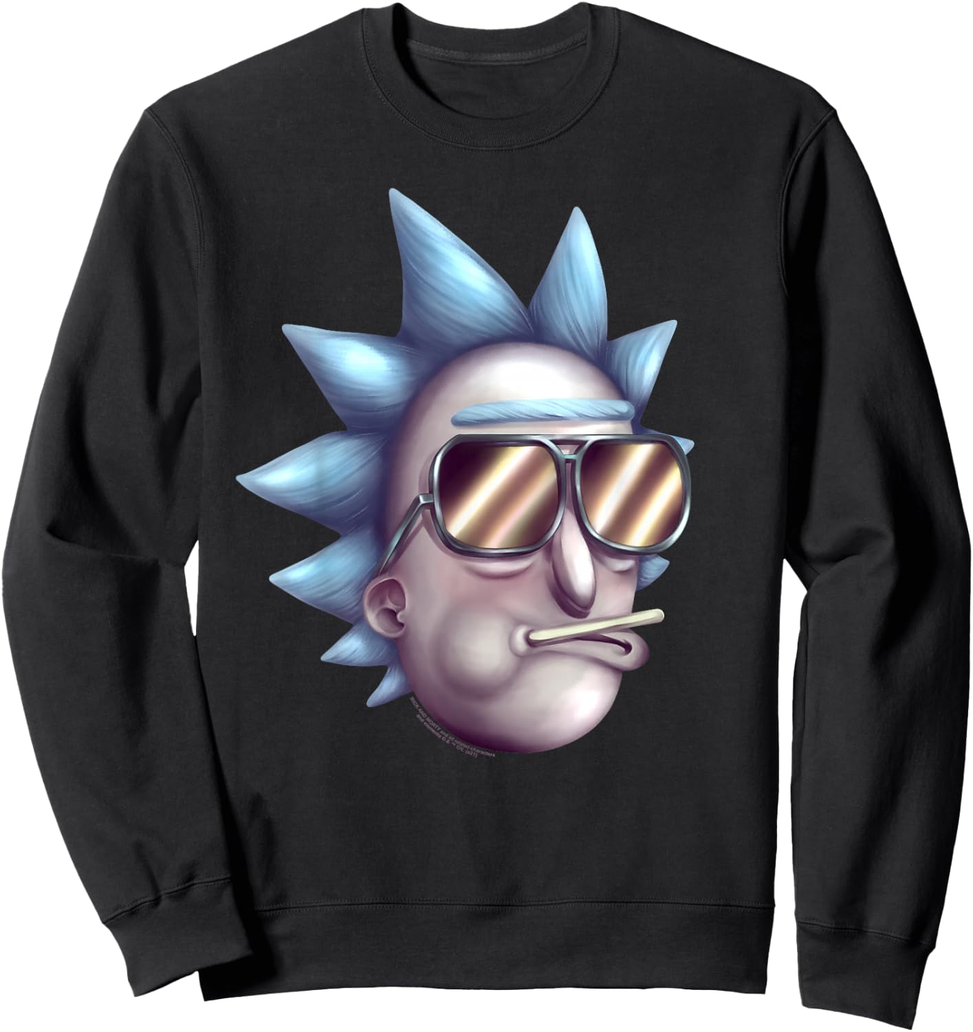 Rick and Morty Cool Rick Alternative Reality Sweatshirt - Sweatshirt | Black