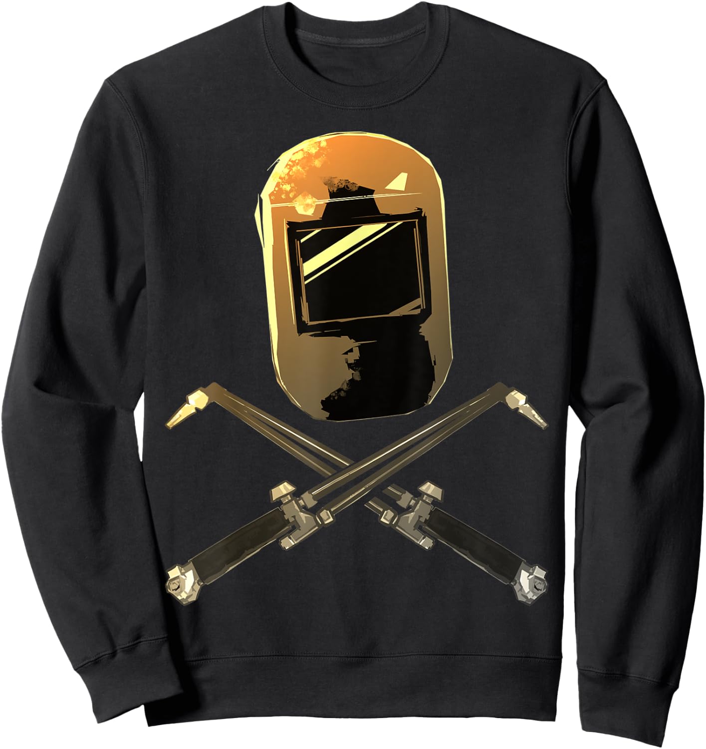 Welder Funny Welding Welder Gift Sweatshirt - Sweatshirt | Black