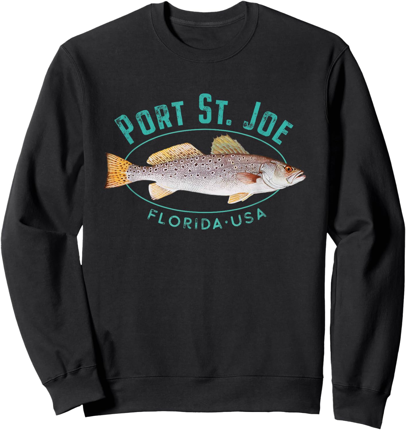 Port St. Joe Florida Sweatshirt - Sweatshirt | Black