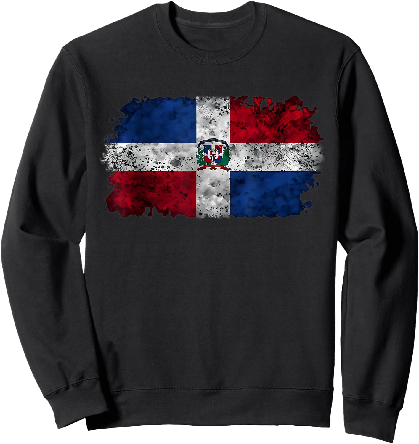 Dominican republic flag , dominican republic Sweatshirt - Sweatshirt | Black