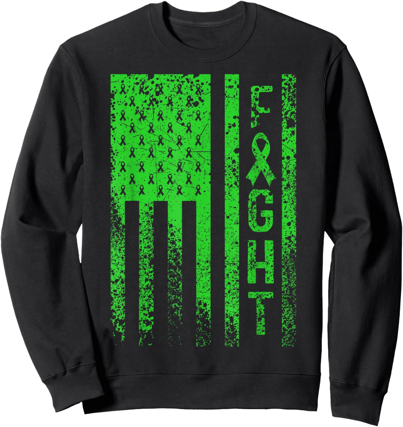 Fight Liver Disease Awareness Sweatshirt - Sweatshirt | Black