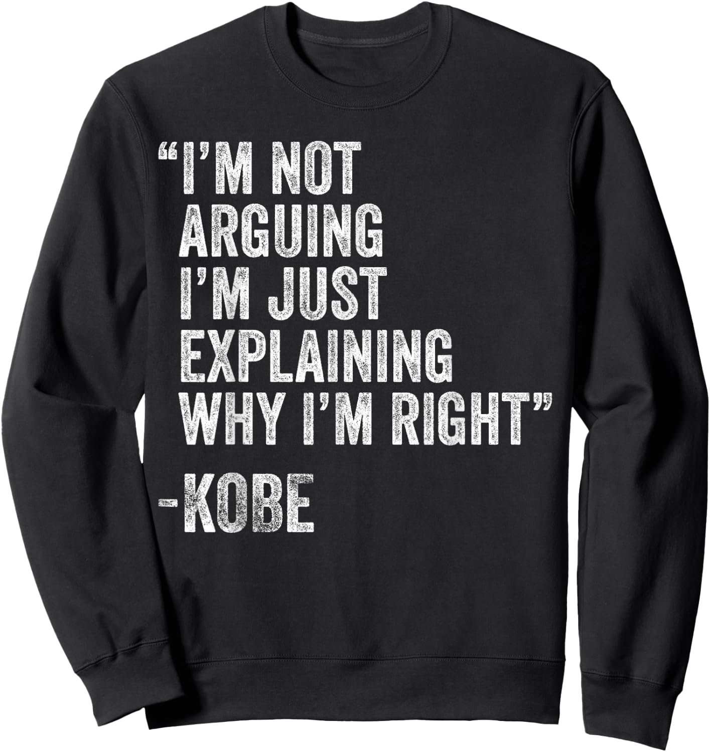 Kobe Quote Funny Birthday Custom Name Idea Engineer Sweatshirt - Sweatshirt | Black