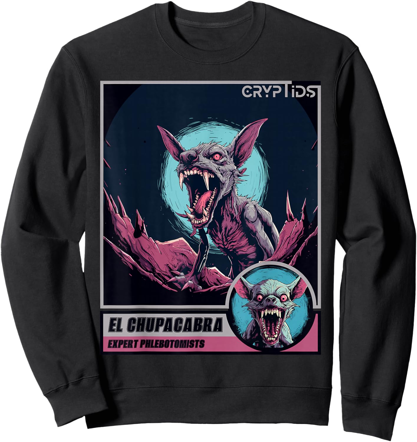 El Chupacabra Sweatshirt - Sweatshirt | Black
