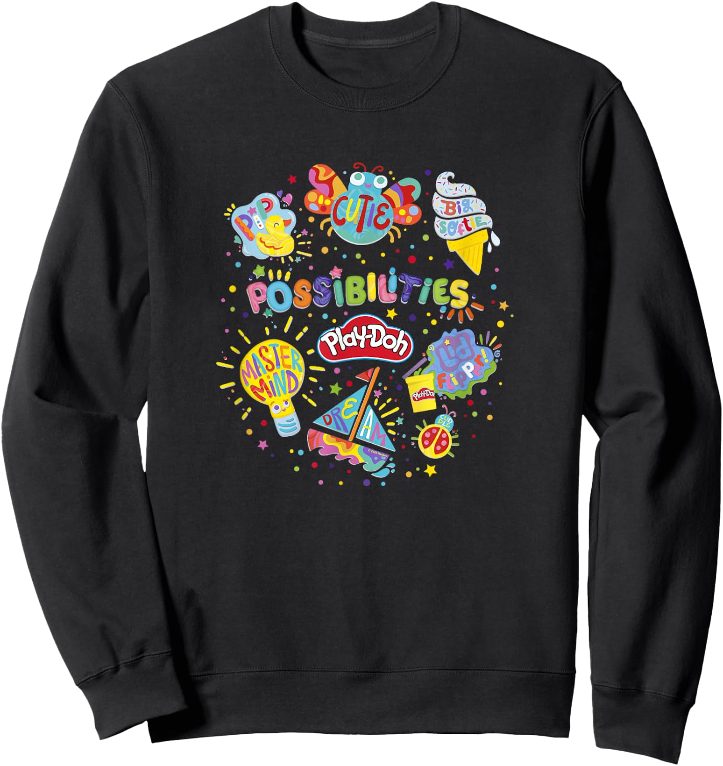 Play-Doh Possibilities Collage Sweatshirt - Sweatshirt | Black
