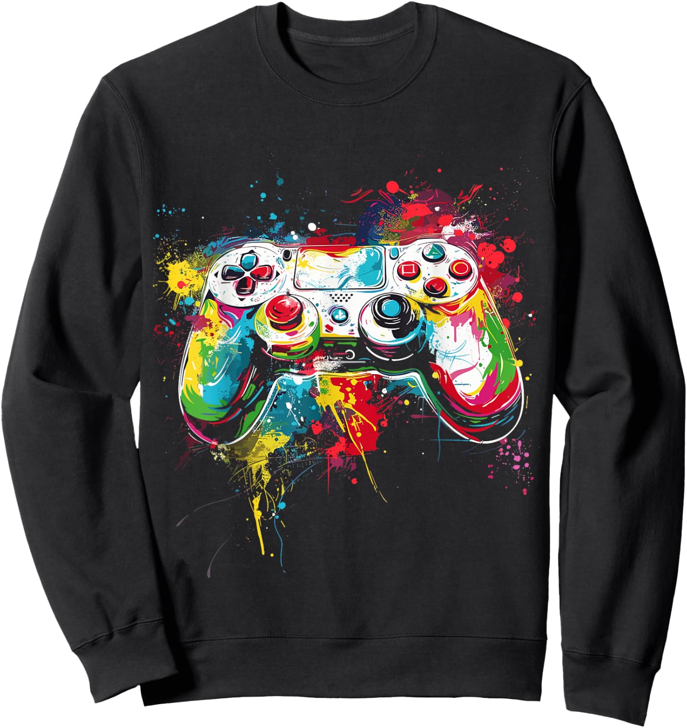 Control All The Things Video Game Controller Gamer Boys Men Sweatshirt - Sweatshirt | Black
