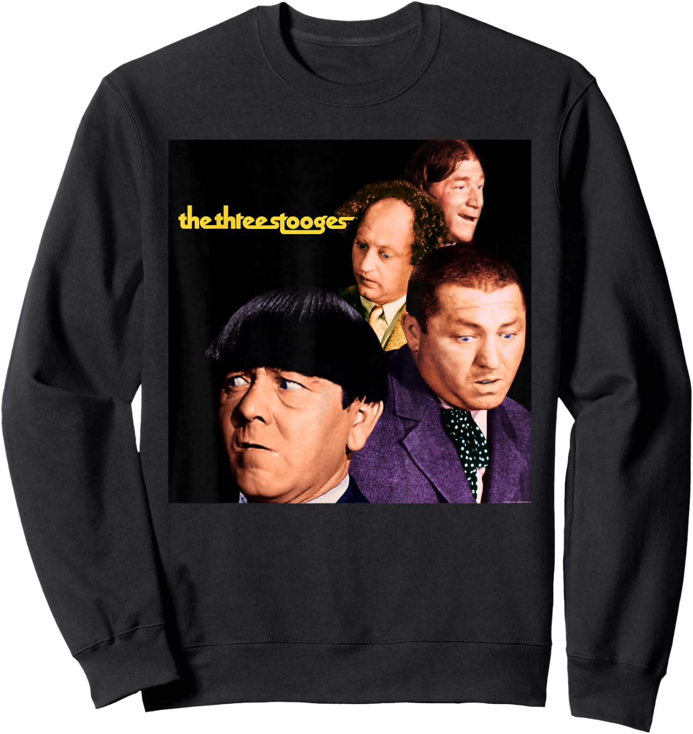 The Three Stooges First Album Sweatshirt - Sweatshirt | Black
