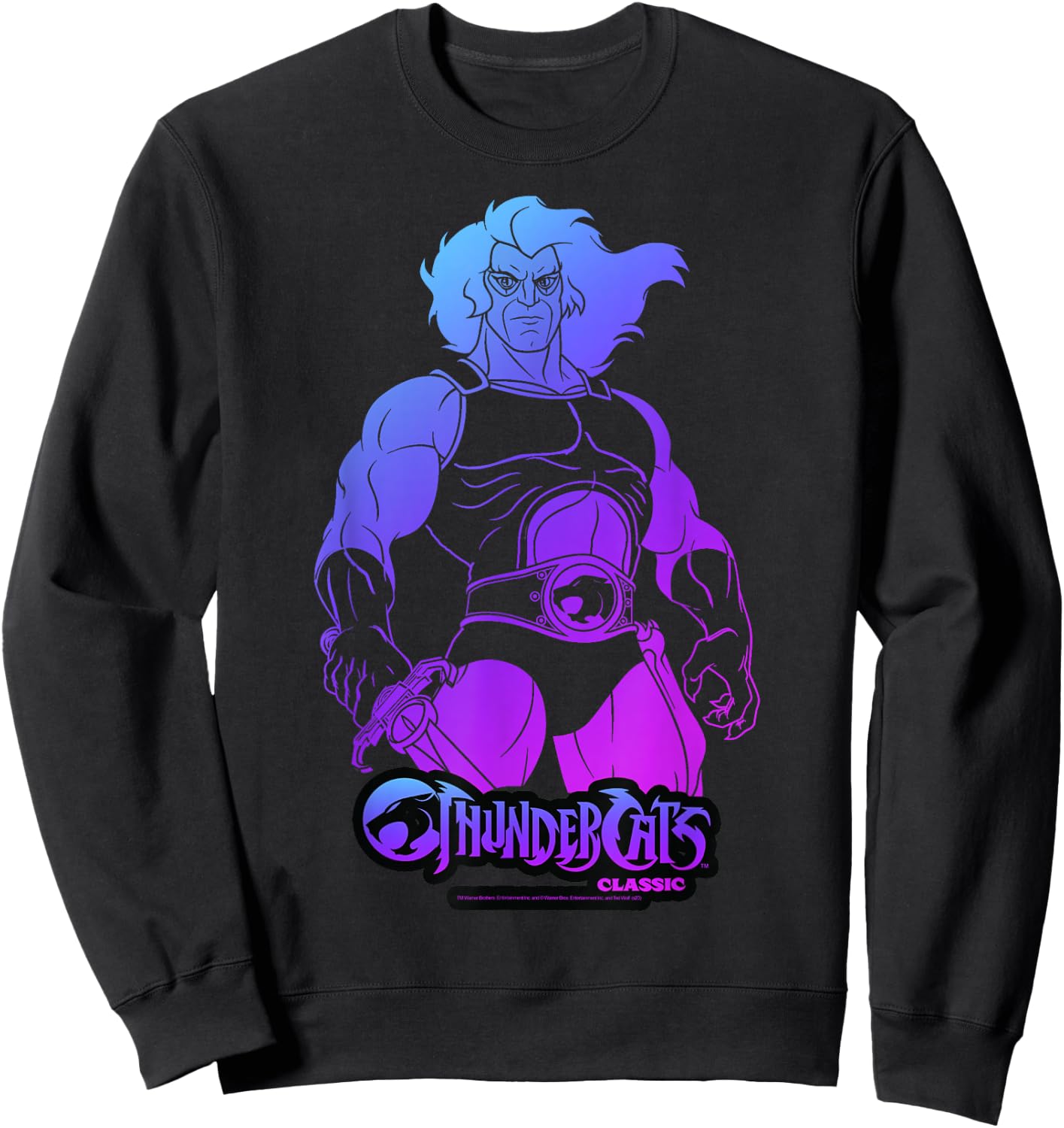 ThunderCats Lion-O Gradient Portrait Sweatshirt - Sweatshirt | Black
