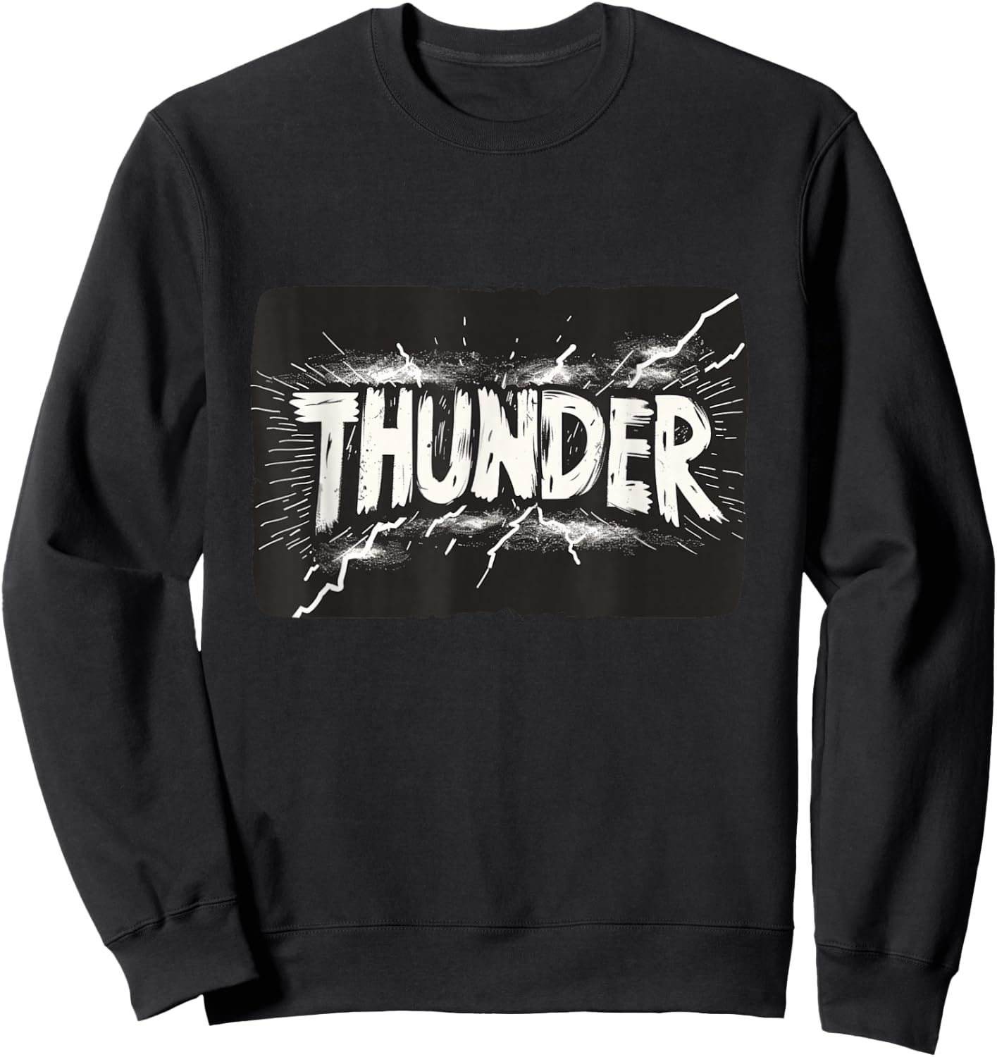 Thunder with lightning Outfit for Boys and Girls Sweatshirt - Sweatshirt | Black