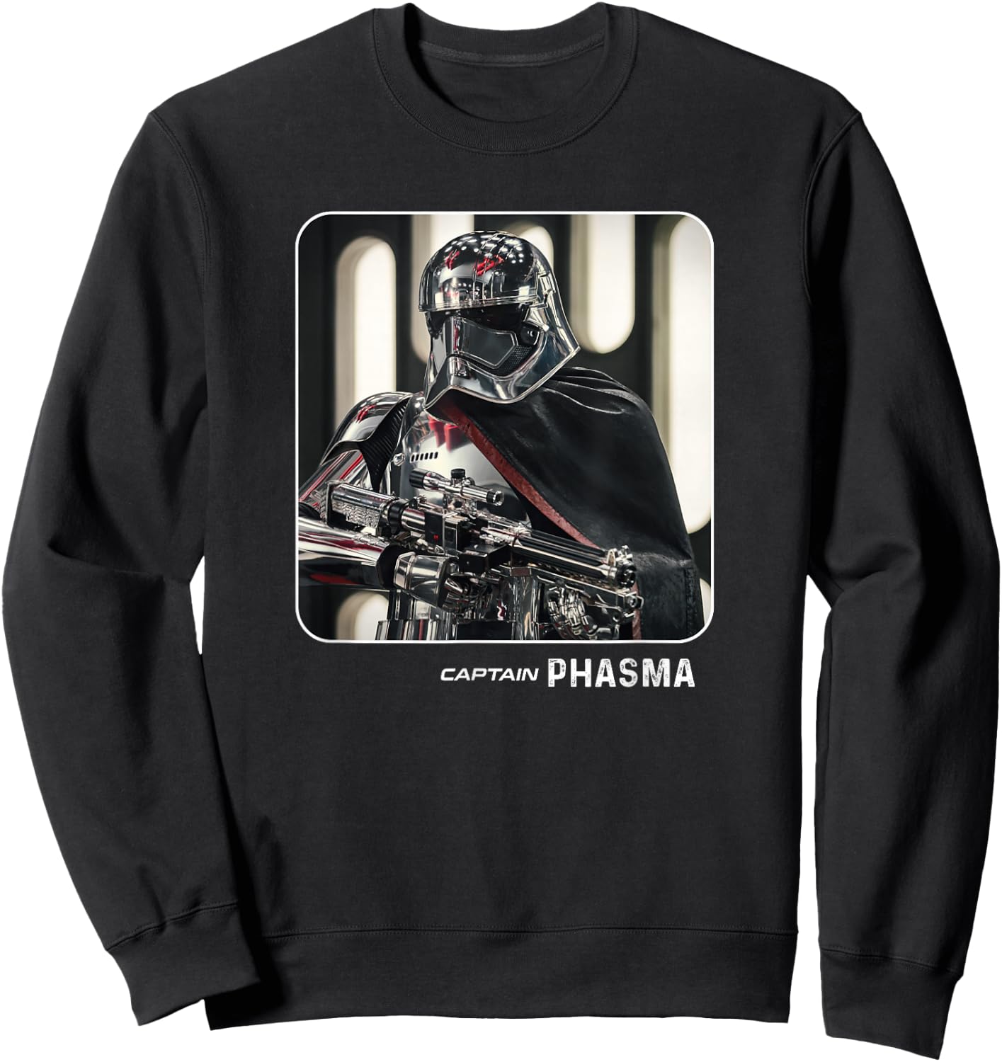 Star Wars The Force Awakens Captain Phasma Sweatshirt - Sweatshirt | Black