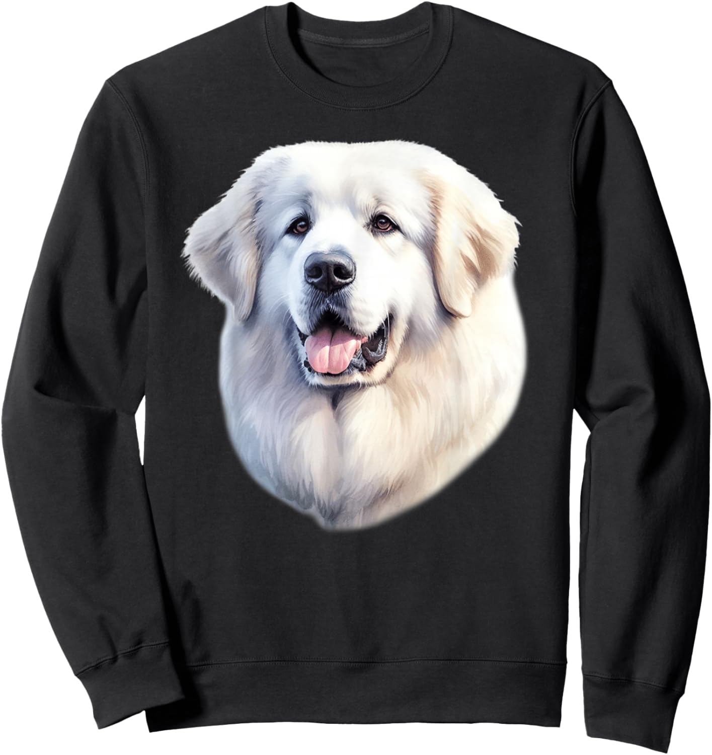 Great Pyrenees Sweatshirt - Sweatshirt | Black