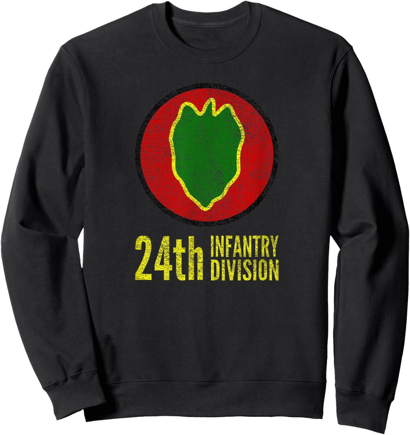 24th INFANTRY DIVISION TWENTY VIURTH ARMY Sweatshirt - Sweatshirt | Black