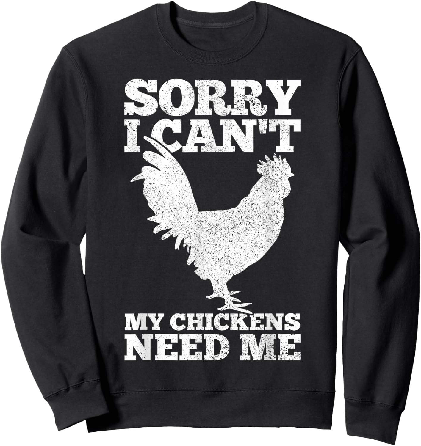 Chicken Mom Dad Funny Poultry Farmer Chicken Lover Gift Sweatshirt - Sweatshirt | Black