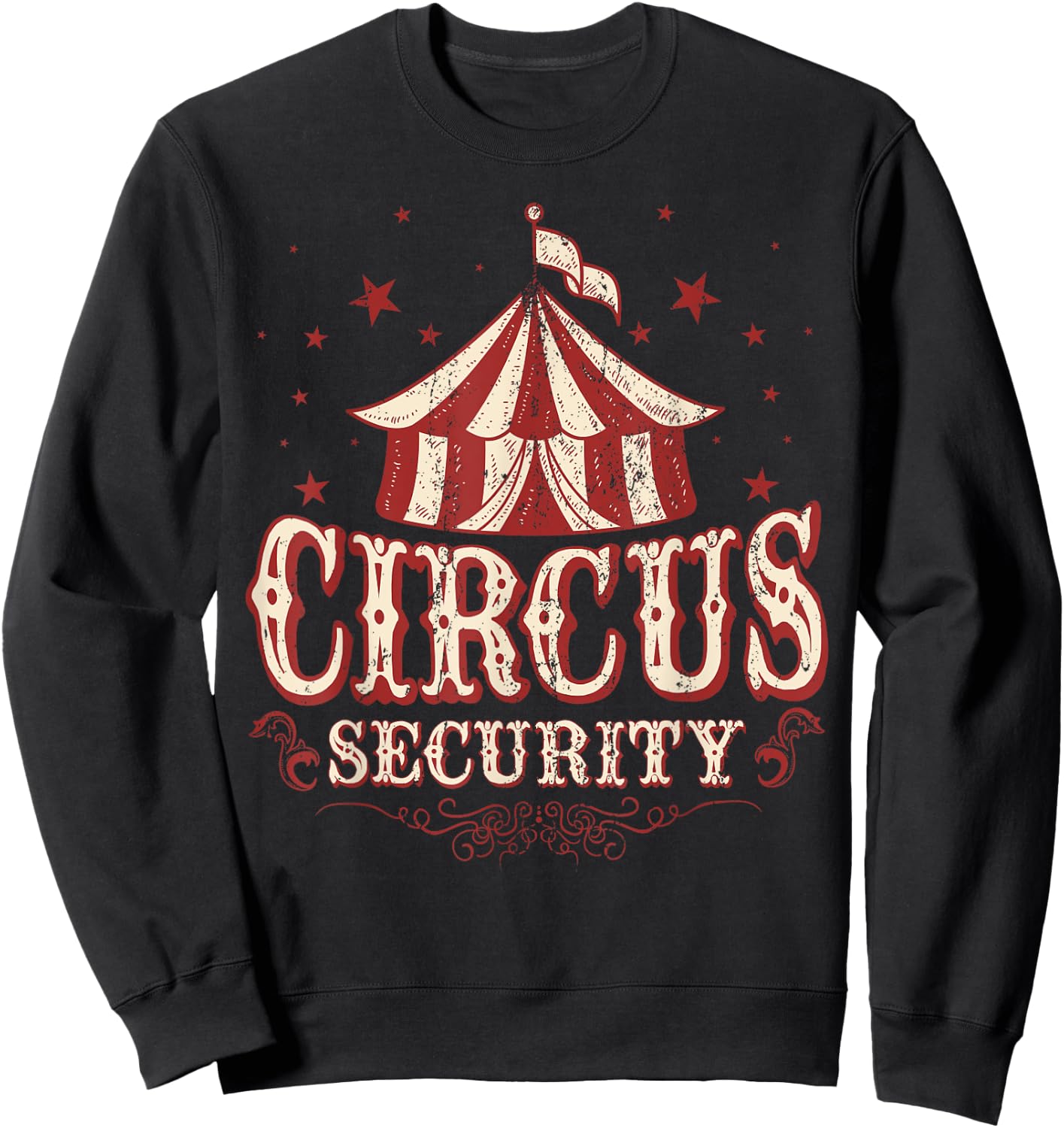 Circus Party - Circus - Circus Security Sweatshirt - Sweatshirt | Black