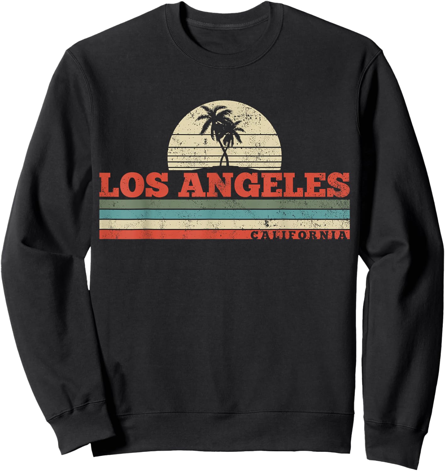 Los Angeles, California Sweatshirt - Sweatshirt | Black