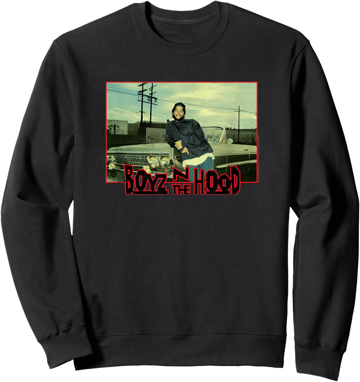 Boyz n The Hood with Car Sweatshirt - Sweatshirt | Black