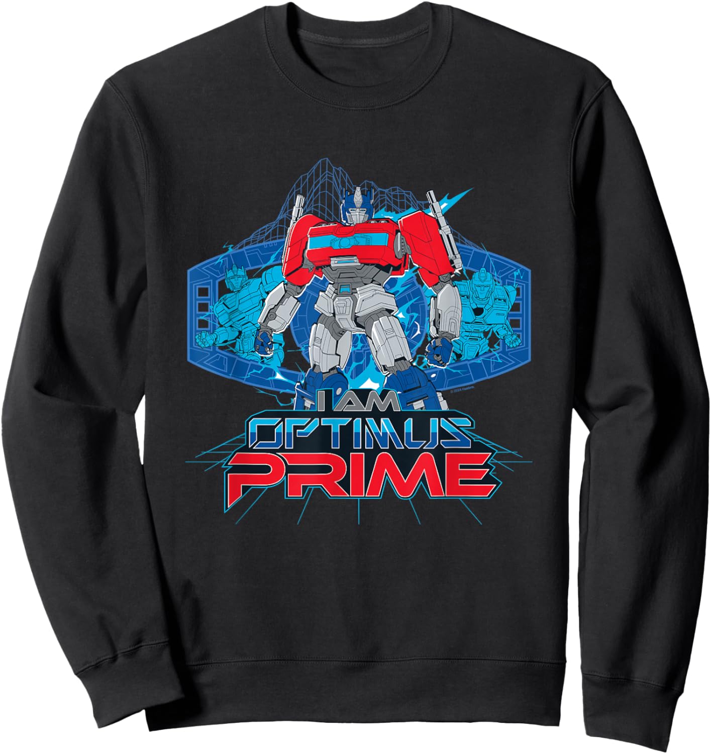 Transformers One I Am Optimus Prime Epic Portrait Sweatshirt - Sweatshirt | Black