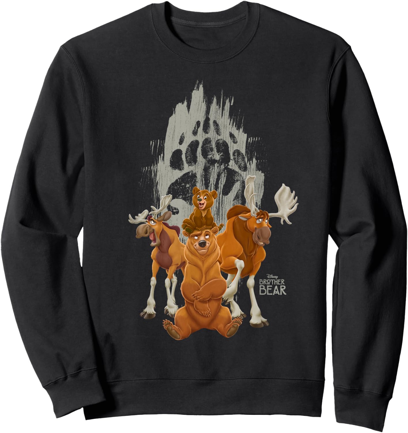 Disney Brother Bear Characters Sweatshirt - Sweatshirt | Black