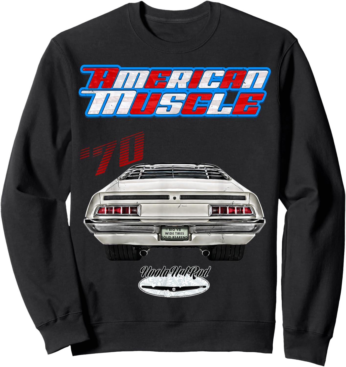 1970 Torino,Hot Rod,Muscle Car,american car,pony car,Hoola Sweatshirt - Sweatshirt | Black
