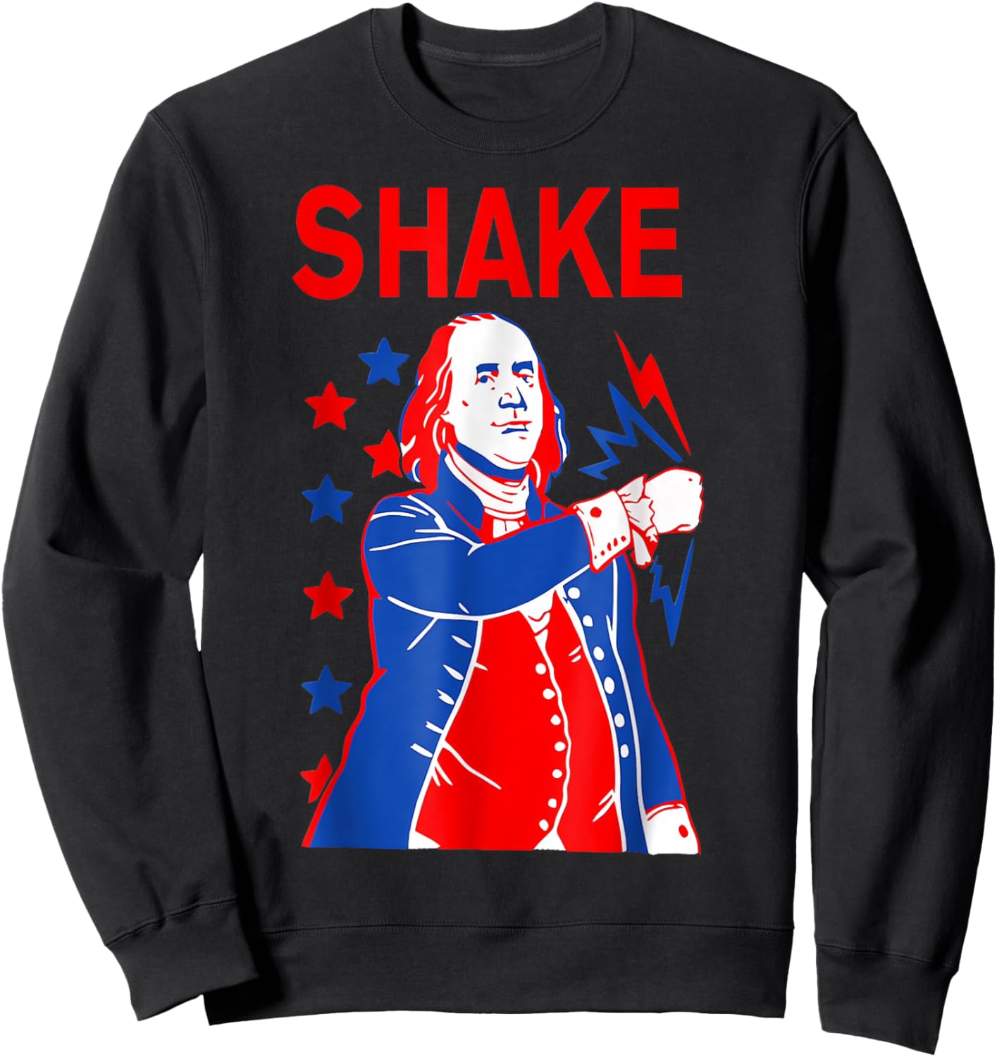 Shake and Bake Matching 4th Of July, Shake Sweatshirt - Sweatshirt | Black