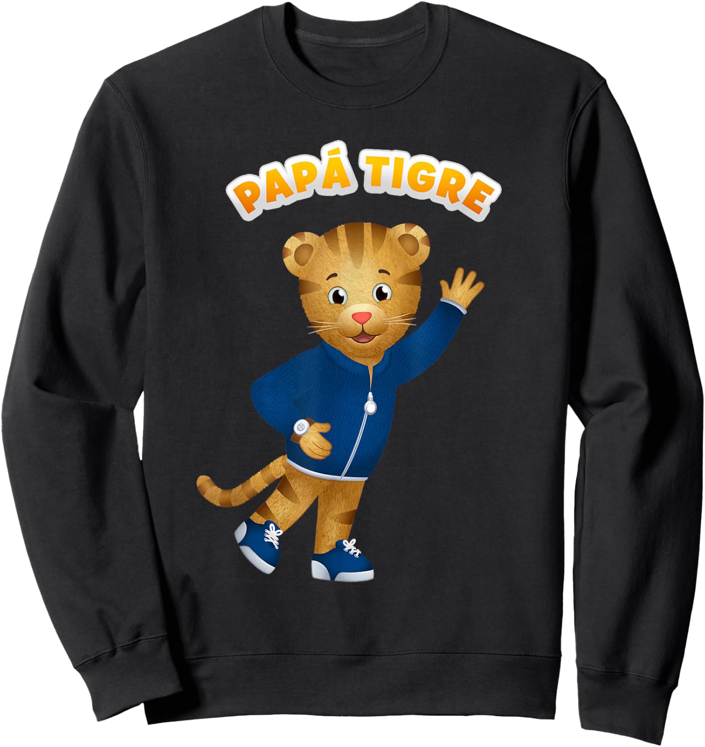 Daniel Tigre: Papá Tigre Sweatshirt - Sweatshirt | Black