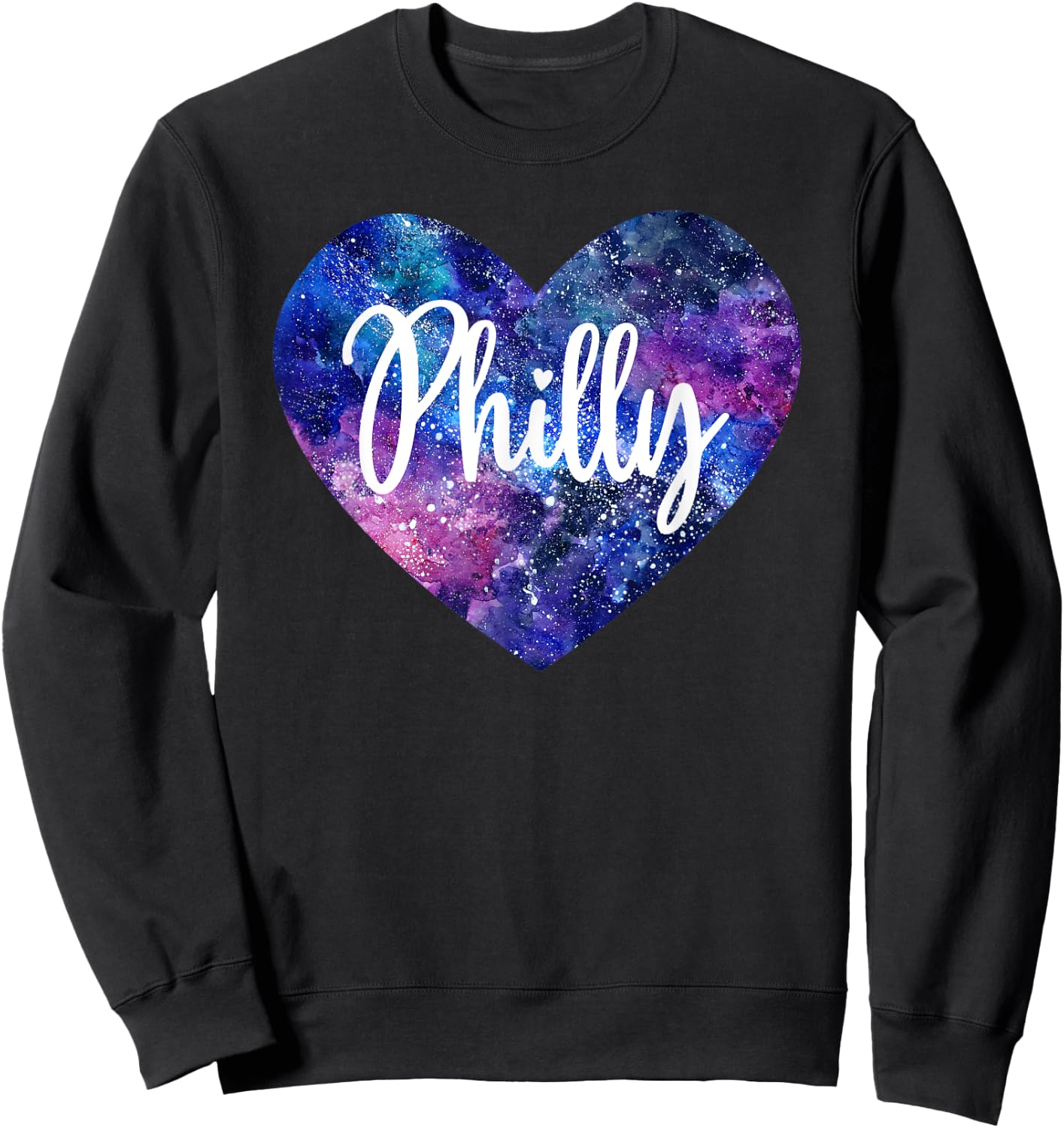 I Love Philly Philadelphia Sweatshirt - Sweatshirt | Black