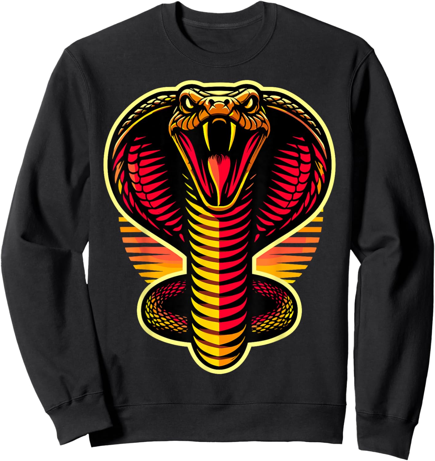 Cobra Snake Sweatshirt - Sweatshirt | Black