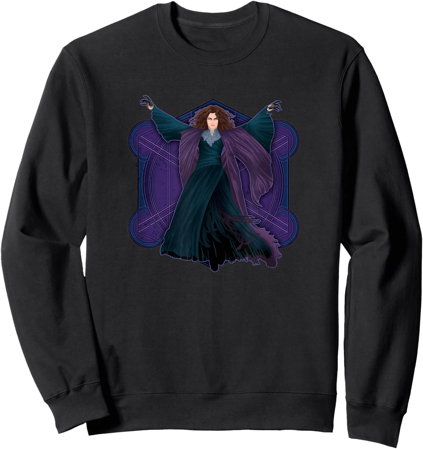 Marvel WandaVision Agatha Harkness The Witch Sweatshirt - Sweatshirt | Black